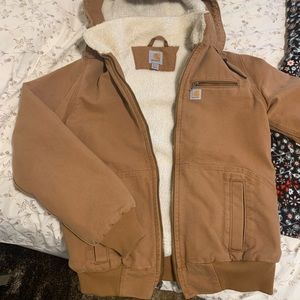 Carhartt Wildwood style jacket with Sherpa lining